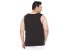 Bigbanana Plus Size Men's Cotton Vest (Wood,Black,4XL)